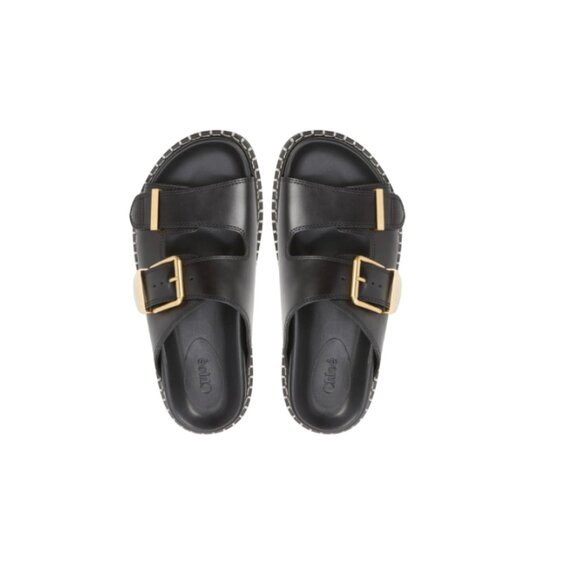 Chloé Rebecca Slide Sandal- Black size 36 - Picture 3 of 14